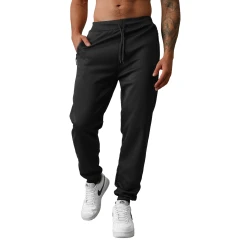 Vīriešu melnas bikses Rene