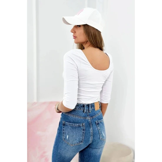 Sieviešu balta blūze Sonic Blūzes un krekli