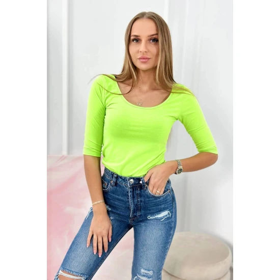 Sieviešu neona zaļa blūze Sonic Blūzes un krekli