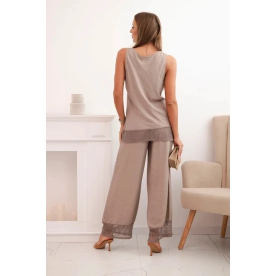 Sieviešu komplekts Astro pelēkā krāsā Sieviešu uzvalki