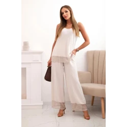 Sieviešu komplekts Astro brūnā krāsā