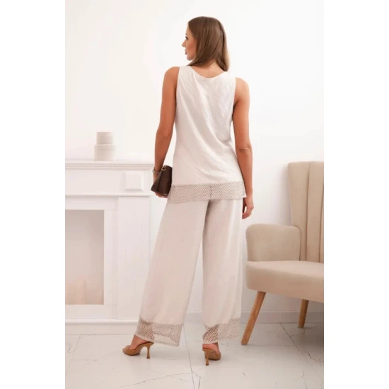 Sieviešu komplekts Astro brūnā krāsā Sieviešu uzvalki