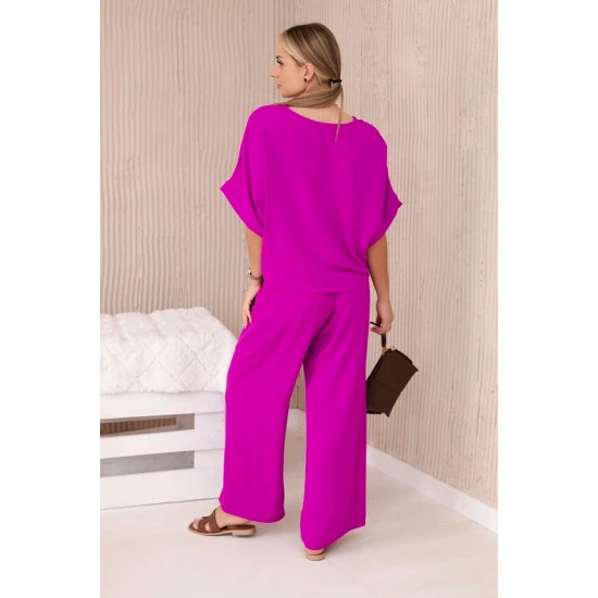 Sieviešu violets komplekts Folk Sieviešu uzvalki