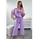 Sieviešu gaiši violets komplekts Folk Sieviešu uzvalki