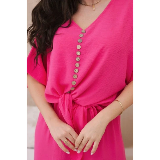 Sieviešu rozā komplekts Folk Sieviešu uzvalki