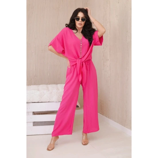 Sieviešu rozā komplekts Folk Sieviešu uzvalki