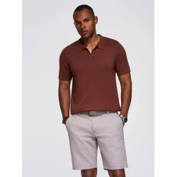 Vīriešu brūns polo krekliņš Mark