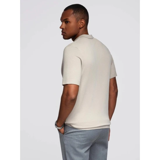 Vīriešu pelēks polo krekliņš Mark POLO T-krekls