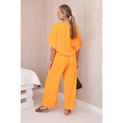 Sieviešu oranžais komplekts Folk