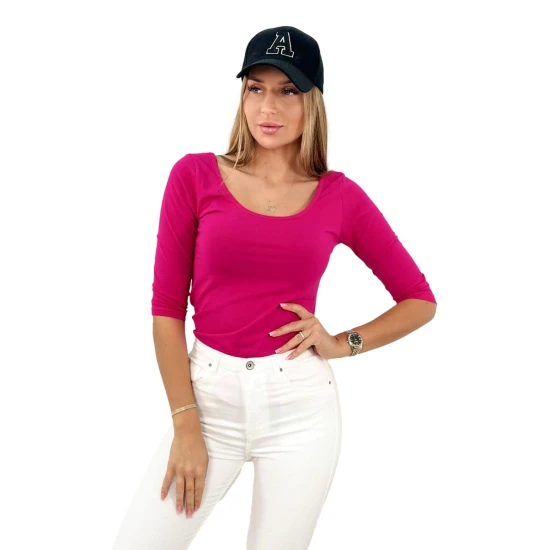 Sieviešu fuksija rozā blūze Sonic Blūzes un krekli