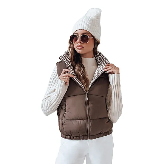 Veste gaiši brūna Debor Sieviešu vestes