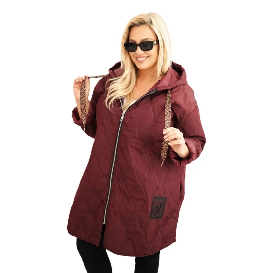 Sieviešu bordo krāsas jaka Hope Sieviešu jakas