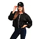 Women's black jacket Skaiv