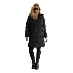 Sieviešu melna ziemas jaka Flint