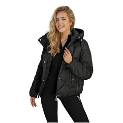 Sieviešu melna jaka Muna