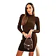 Women's brown dress Laris