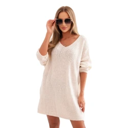 Sieviešu brūna kleita Calon