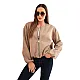 Women's light brown jacket Skaiv