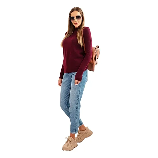 Women's burgundy jumper Eden Women's sweaters
