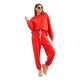Sieviešu sarkanais brīvā laika kostīms Isabel