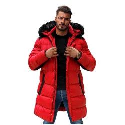 Sarkana vīriešu jaka Alom