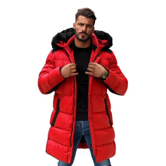 Sarkana vīriešu jaka Alom