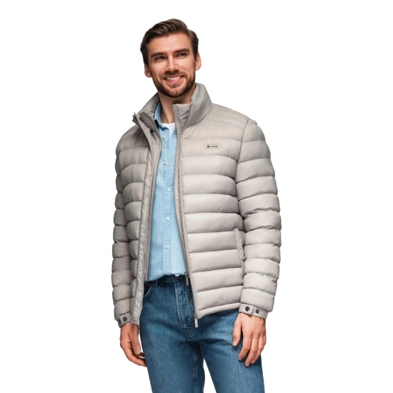 Vīriešu pelēka jaka Ozan Vīriešu jakas un mēteļi