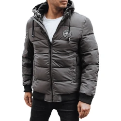 Vīriešu pelēka ziemas jaka Tamil