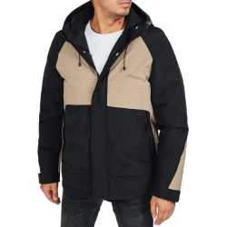 Brūna vīriešu ziemas jaka Banket