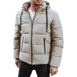 Vīriešu gaiši brūna ziemas jaka Nevex