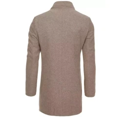 Vīriešu brūns mētelis 