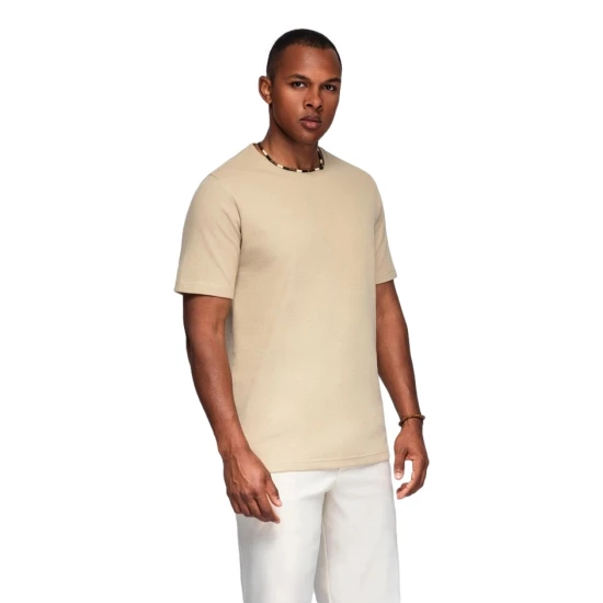 Brūns vīriešu krekls Saimon T-krekls