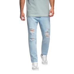 Vīriešu gaiši zili džinsi Grozs