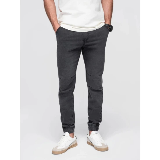 Vīriešu bikses Cosmi pelēkas Džinsi un džogeri