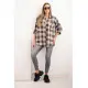 Sieviešu brūns rūtains krekls Copo Sieviešu krekli