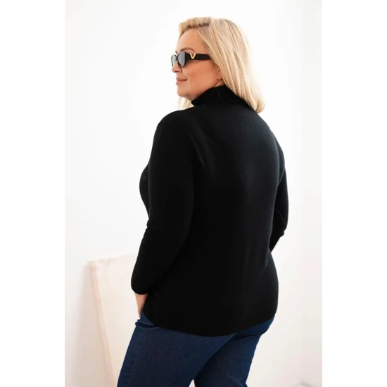 Sieviešu melns džemperis Nolo Sieviešu džemperi