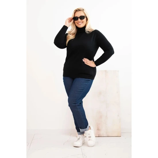 Sieviešu melns džemperis Nolo Sieviešu džemperi