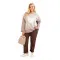 Women's grey jumper Love