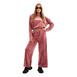 Sieviešu rozā samta komplekts Rizo