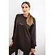 Naiste tumepruun komplekt Minimal Naiste ülikonnad