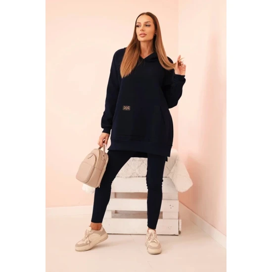 Sieviešu tumši zils ansamblis Solar Sieviešu uzvalki