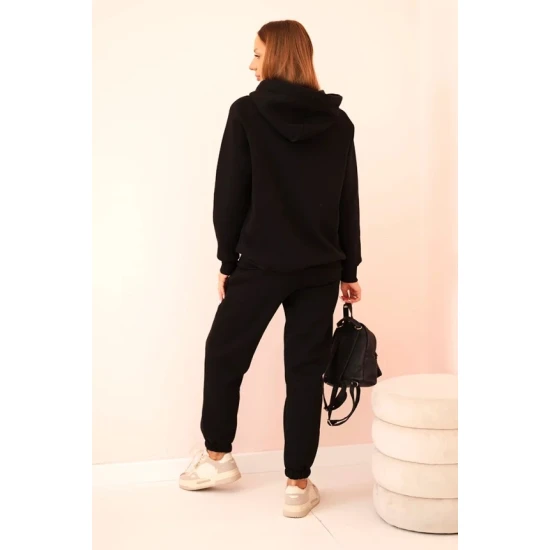 Sieviešu melns komplekts Coffe Sieviešu uzvalki