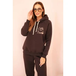 Sieviešu brūns komplekts Coffe