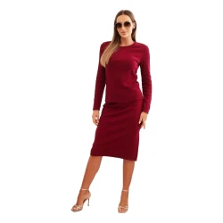 Sieviešu sarkanais komplekts Aura