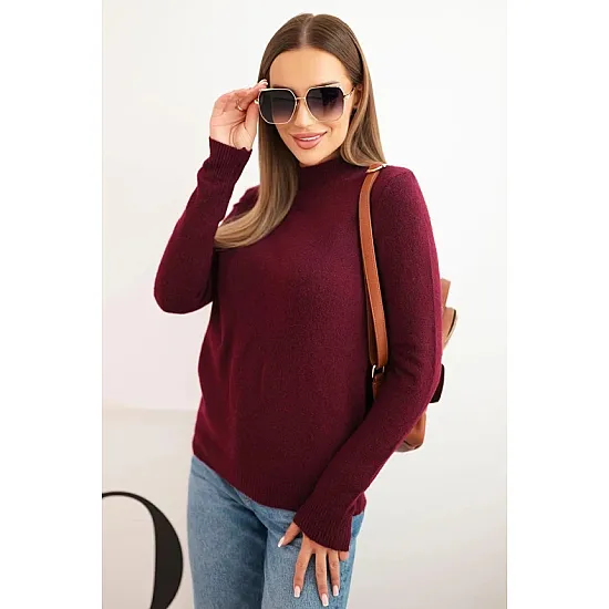 Women's burgundy jumper Eden Women's sweaters