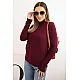 Women's burgundy jumper Eden Women's sweaters