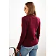 Women's burgundy jumper Eden Women's sweaters