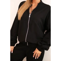 Sieviešu melns komplekts Fan