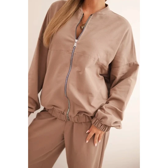 Sieviešu brūns komplekts Ventilators Sieviešu uzvalki