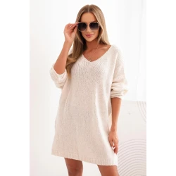 Sieviešu brūna kleita Calon